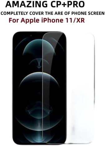 Képernyővédő fólia iPhone 11/iPhone XR, 6.1, 3-Pack Edzett Üveg Film