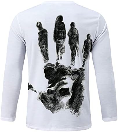 BEUU Katona Long Sleeve T-shirt Férfi ruházat, Őszi 3D Nyomtatás Edzőtermi Edzés, Túrázás Atlétika Tee Maximum Pulóver Pulóver