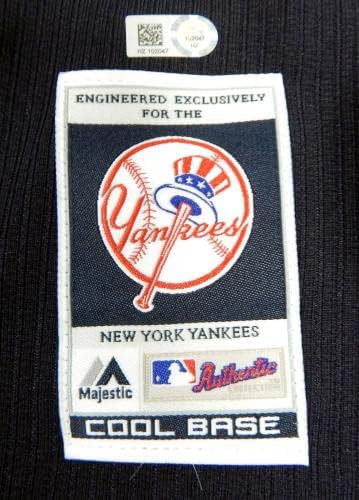 2014-ben a New York Yankees Gary Tuck 60 Játék Kiadott Haditengerészet Jersey ST BP 6 - Játék Használt MLB Mezek