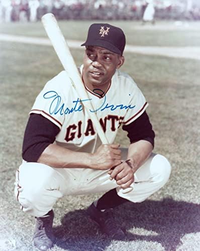 Monte Irvin Aláírt 8x10-es Baseball-Fotó - Dedikált MLB Fotók
