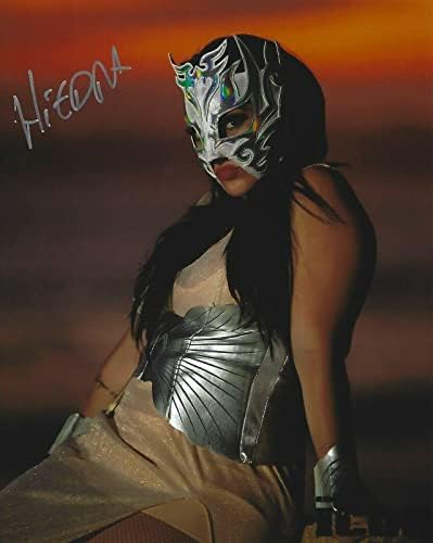 La Hiedra Aláírt 8x10 Fotó AAA Lucha Libre Pro Wrestling Kép Autogramot 16 - Dedikált Birkózás Fotók