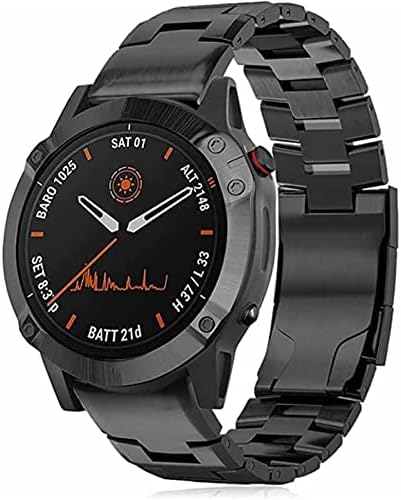 BRART Quick Fit Titán Ötvözet+Rozsdamentes Acél Watchband A Garmin Fenix 7X 7/6 6X 5X Pro Plusz Heveder Zenekar MARQ/Enduro