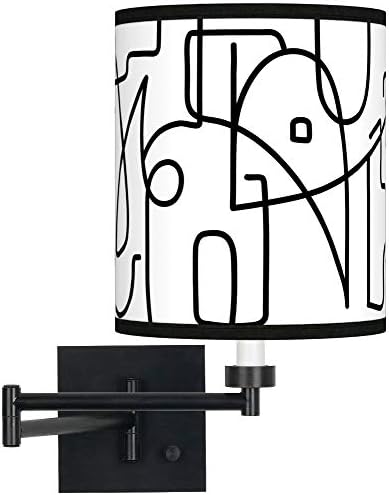 Giclee Galéria Firka Világ Eszpresszó Bronz fémkart Fali Lámpa Nyomtatás Árnyékban