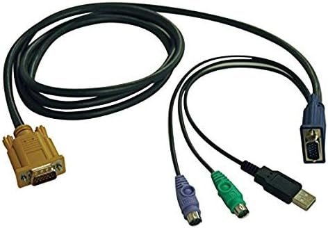 Tripp Lite 6ft KVM Switch USB/PS2 Kombinált Kábel B020-U08/U16, valamint B022-U16 KVMs (P778-006)