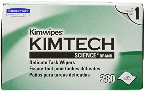 Kimtech Science KimWipes Kényes Feladat Ablaktörlő 1--rétegű 280 gróf (Pack 4)