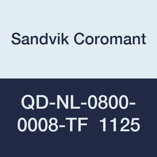 A Sandvik Coromant, QD-NL --0800-0008- TF 1125, CoroCut QD Helyezze Fordult, Keményfém, Semleges Vágott, 1125 Fokozat, (Ti,Cr,Al)