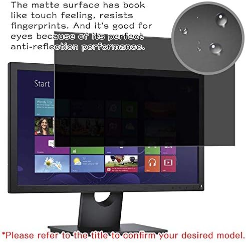 Synvy Adatvédelmi képernyővédő fólia, Kompatibilis a Jogar E246BV-FC 24 Monitoron, Anti Kém Film Védők [Nem Edzett Üveg]