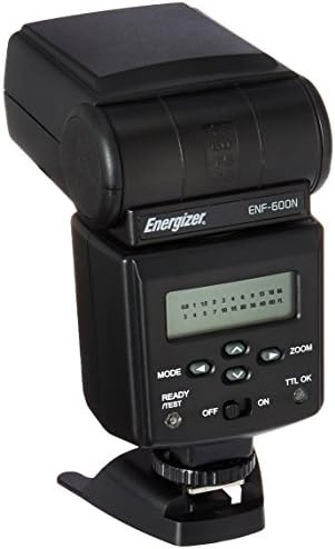Energizer ENF-600N motoros Zoom i-TTL Vaku Nikon Tükörreflexes (Fekete)
