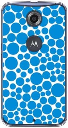 A második Bőr Buborék Pontok Fehér x Kék (Világos) / Nexus 6/Y! Mobil YMRNX6-PCCL-201-Y237