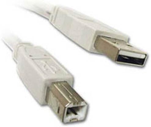 Kábelek Korlátlan USB-5000-01M USB 2.0 A-B Kábel 3 méter (3 láb, Bézs)