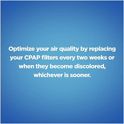 resplabs CPAP Szűrők - Kompatibilis A Resvent iBreeze Gép - 60 Szűrő Csomag