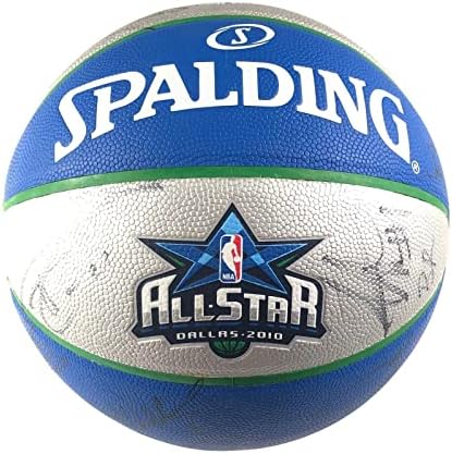 2010 NBA All Star Aláírt Kosárlabda PSA/DNS Dedikált Labdát LOA - Dedikált Kosárlabda