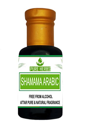 Tiszta Gyógynövények, SHAMAMA ARAB ATTAR Mentes Alkohol Unisex,Megfelelő Alkalomra,a Felek & Naponta Használ 50ml