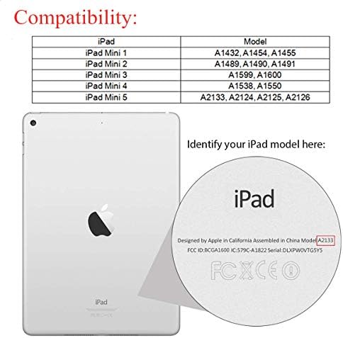 APOLL az Esetben az Új iPad Mini 5 2019 5. Generációs 7.9 colos, az iPad Mini 4th Gen Esetben, Okos Kitámasztó Esetben Flip