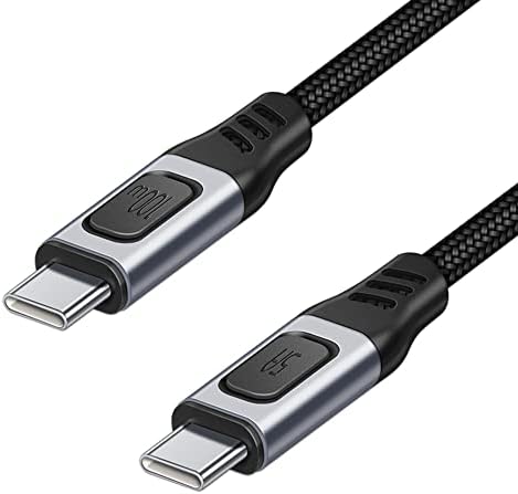 YANGTAO 100W Töltés 5A USB-C-USB-C Kábel C Típusú Laptop Hub Dokkoló USB-C-5A gyorstöltés Kábel 3.3 ft 480 Mbps adatátviteli
