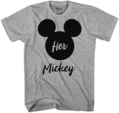 A Disney A Minnie A Mickey Párok Valentin Felnőtt Vicces Disneyland Grafikus Póló