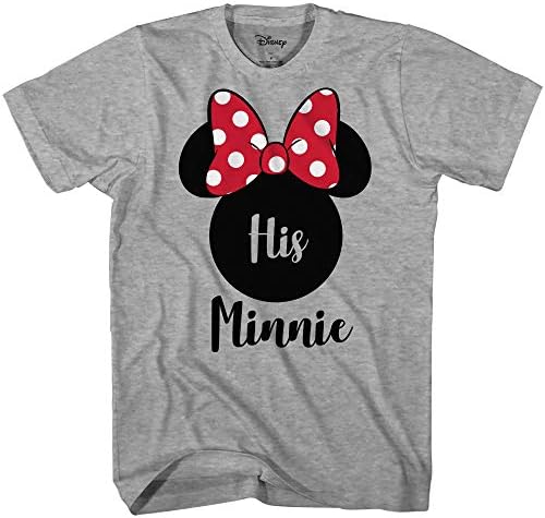 A Disney A Minnie A Mickey Párok Valentin Felnőtt Vicces Disneyland Grafikus Póló