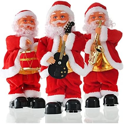 PIFUDE Karácsonyi Díszek, Mikulás, az Éneklés, a Tánc Hangszerek újévi Ajándékok a Gyermekek Karácsonyi Díszek (Színes :