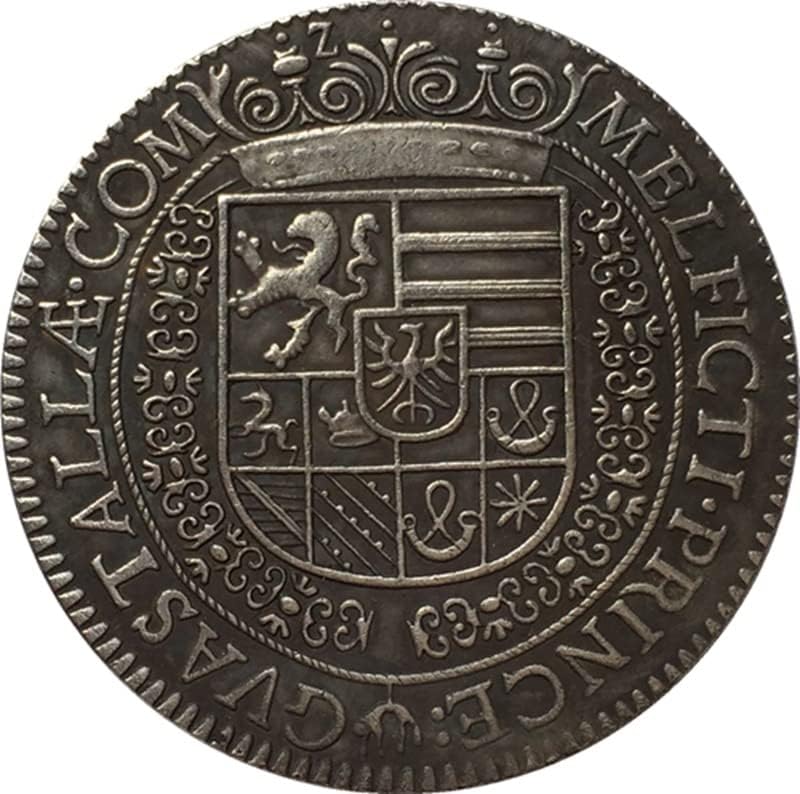 1620 Osztrák Érmék Réz Ezüstözött Antik Érmék, Érme, Kézműves Gyűjtemény Csapás