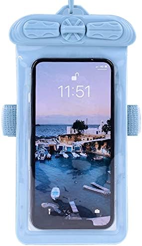 Vaxson Telefon Esetében, Kompatibilis Oppo A5 2020-Ig Vízálló Tok Száraz Táska [ Nem Képernyő Védő Fólia ] Kék